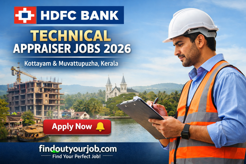 Technical Appraiser- HDFC Bank Kottayam/Muvattupuzha Logo