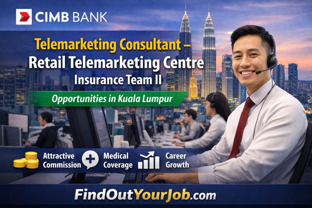 TTelemarketing Consultant CIMB Bank Malaysia Jobs logo