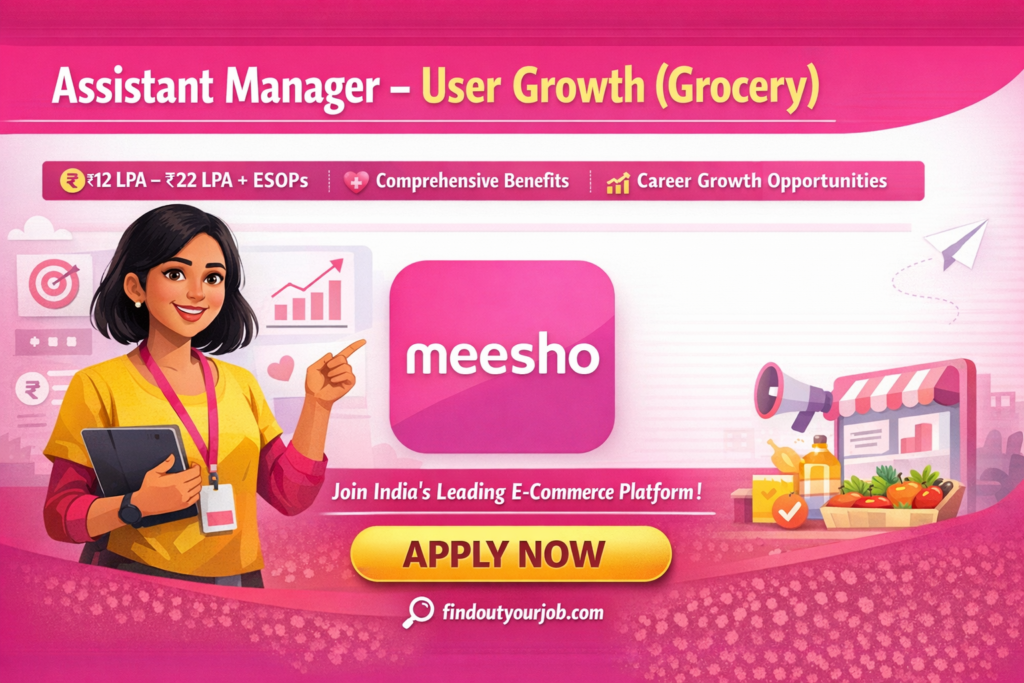 Assistant Manager – User Growth (Grocery) | Meesho logo