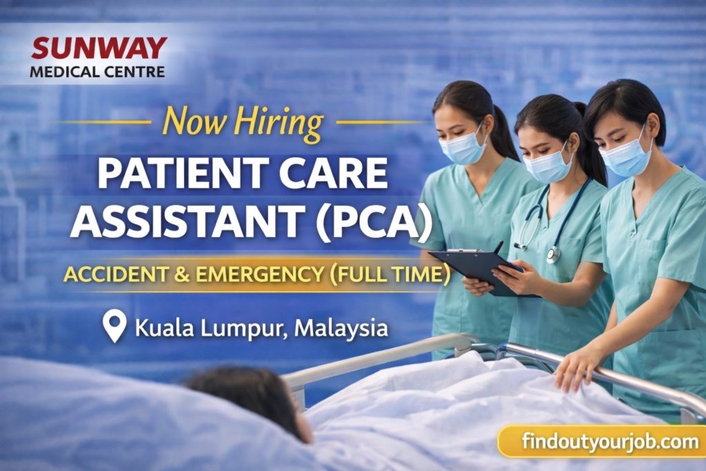Patient Care Assistant (PCA) – Accident & Emergency logo