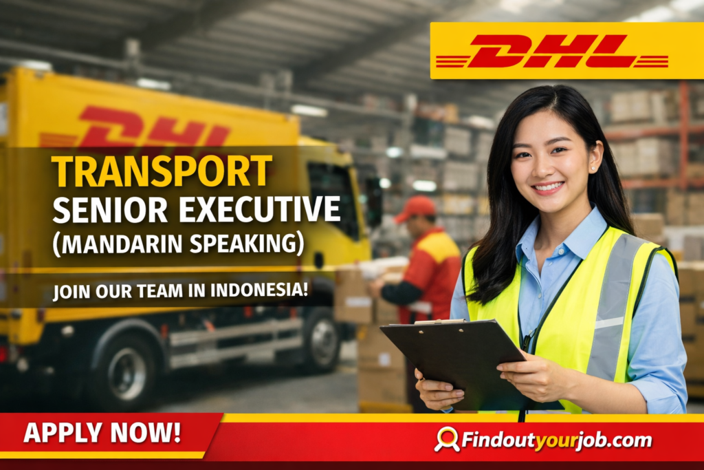 Transport Senior Executive (Mandarin Speaking) – DHL Supply Chain | Indonesia Image