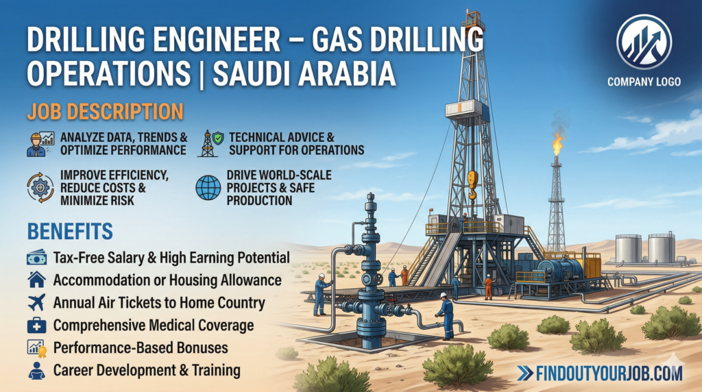 Drilling Engineer – Gas Drilling Operations | Saudi Arabia logo