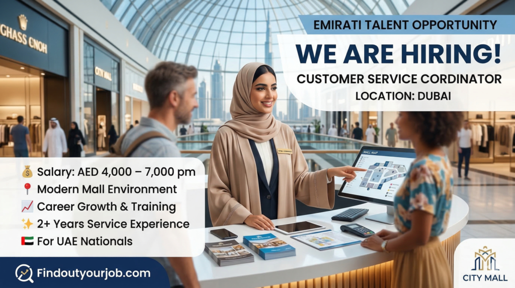 Customer Service Coordinator (Emirati Talent) | Dubai Logo