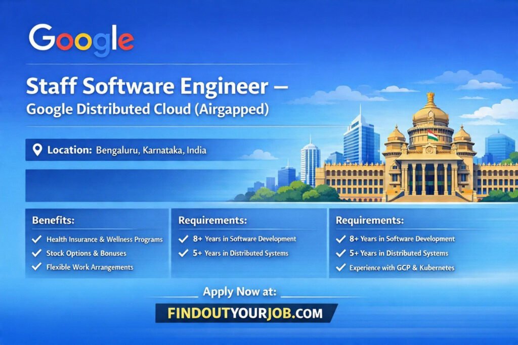 Staff Software Engineer – Google Distributed Cloud Hosted Image