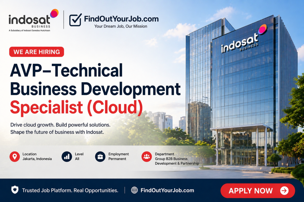 AVP – Technical Business Development Specialist (Cloud) Image