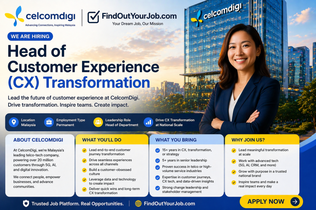 fresher jobs in malaysia Image