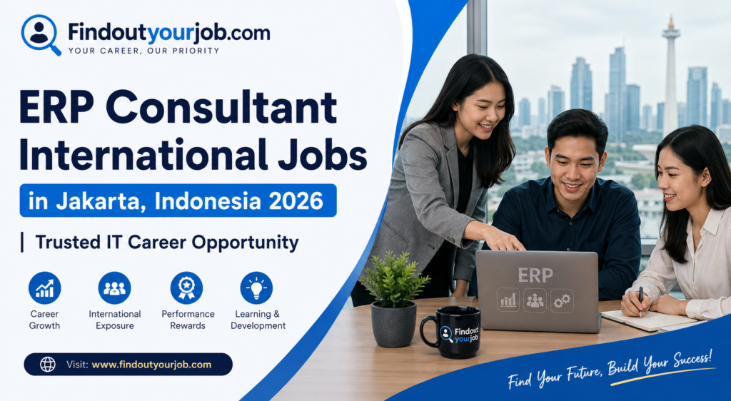 ERP Consultant International Jobs in Jakarta, Indonesia 2026 | Trusted IT Career Opportunity Image