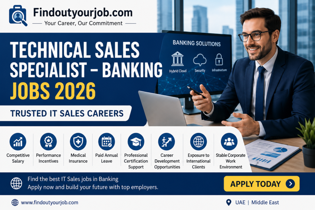 Technical Sales Specialist – Banking Jobs in UAE | Hybrid Cloud & SDDC Career Opportunity Image
