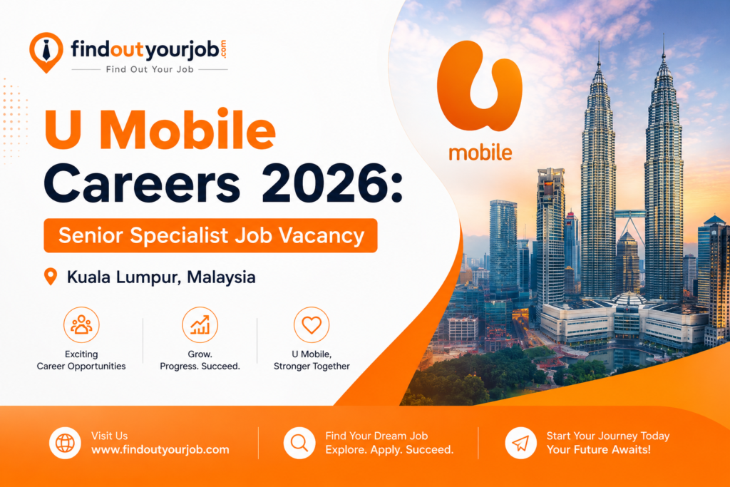 U Mobile Careers 2026: Senior Specialist Job Vacancy in Kuala Lumpur, Malaysia Image