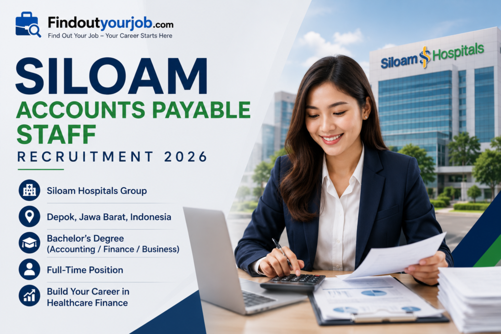 Siloam Accounts Payable Staff Recruitment 2026: Apply Online Image
